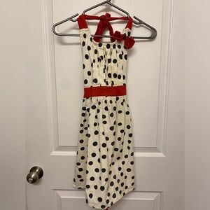 Retro Polka Dot Apron